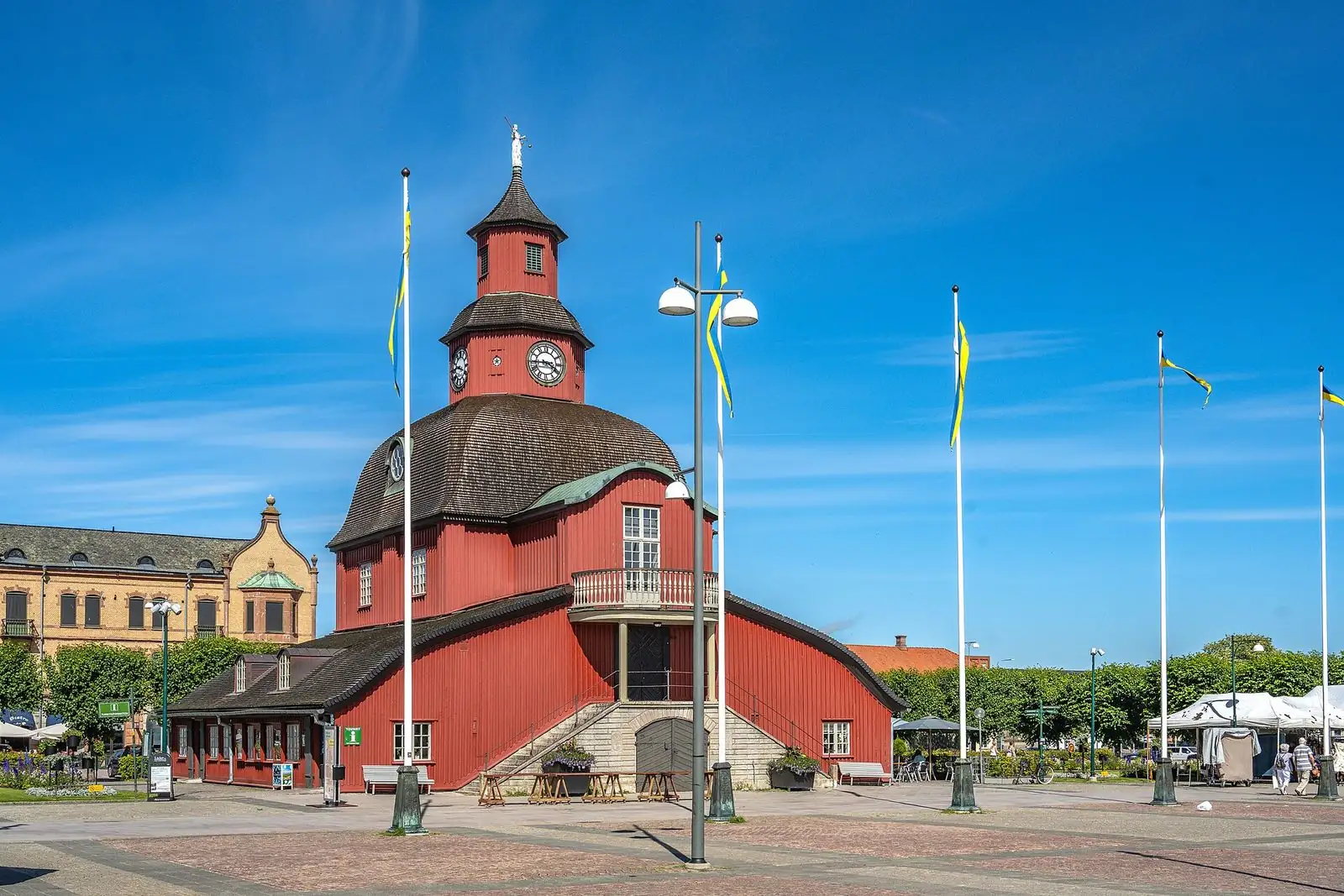 Lidköping en sommardag