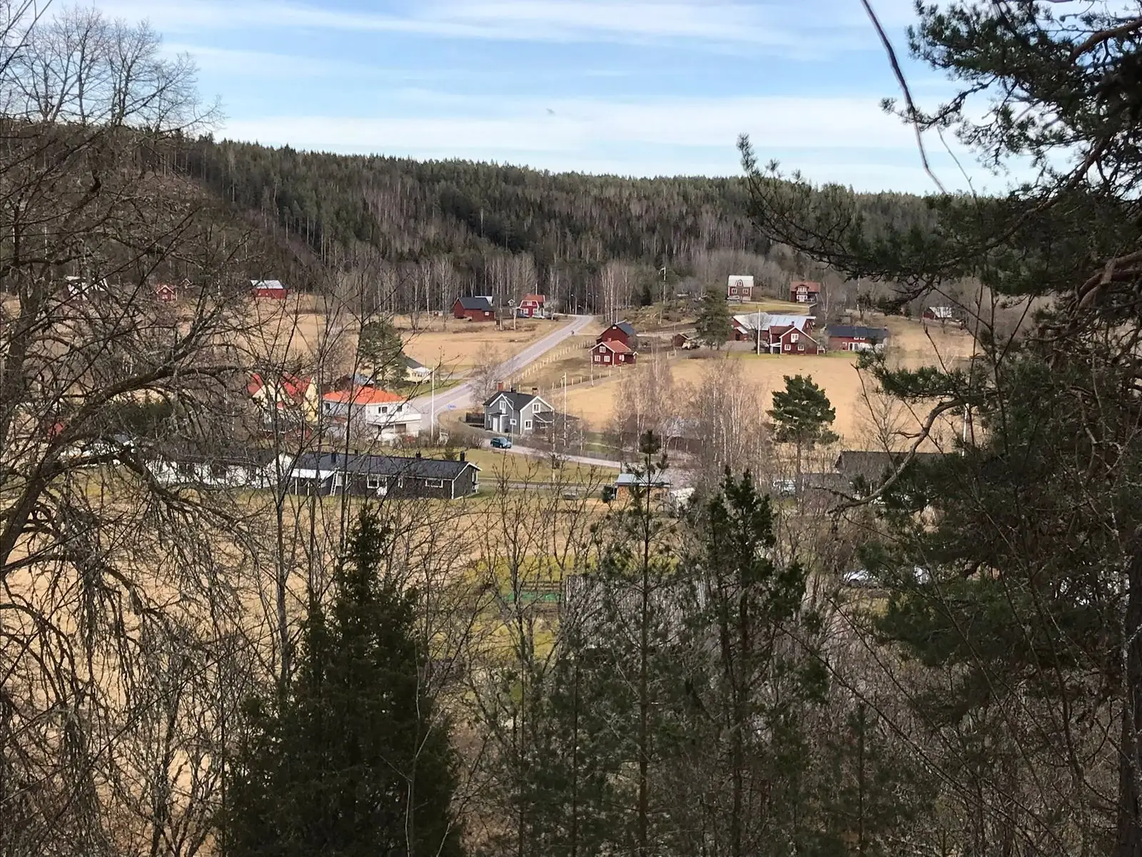 Utsikt över Årjäng