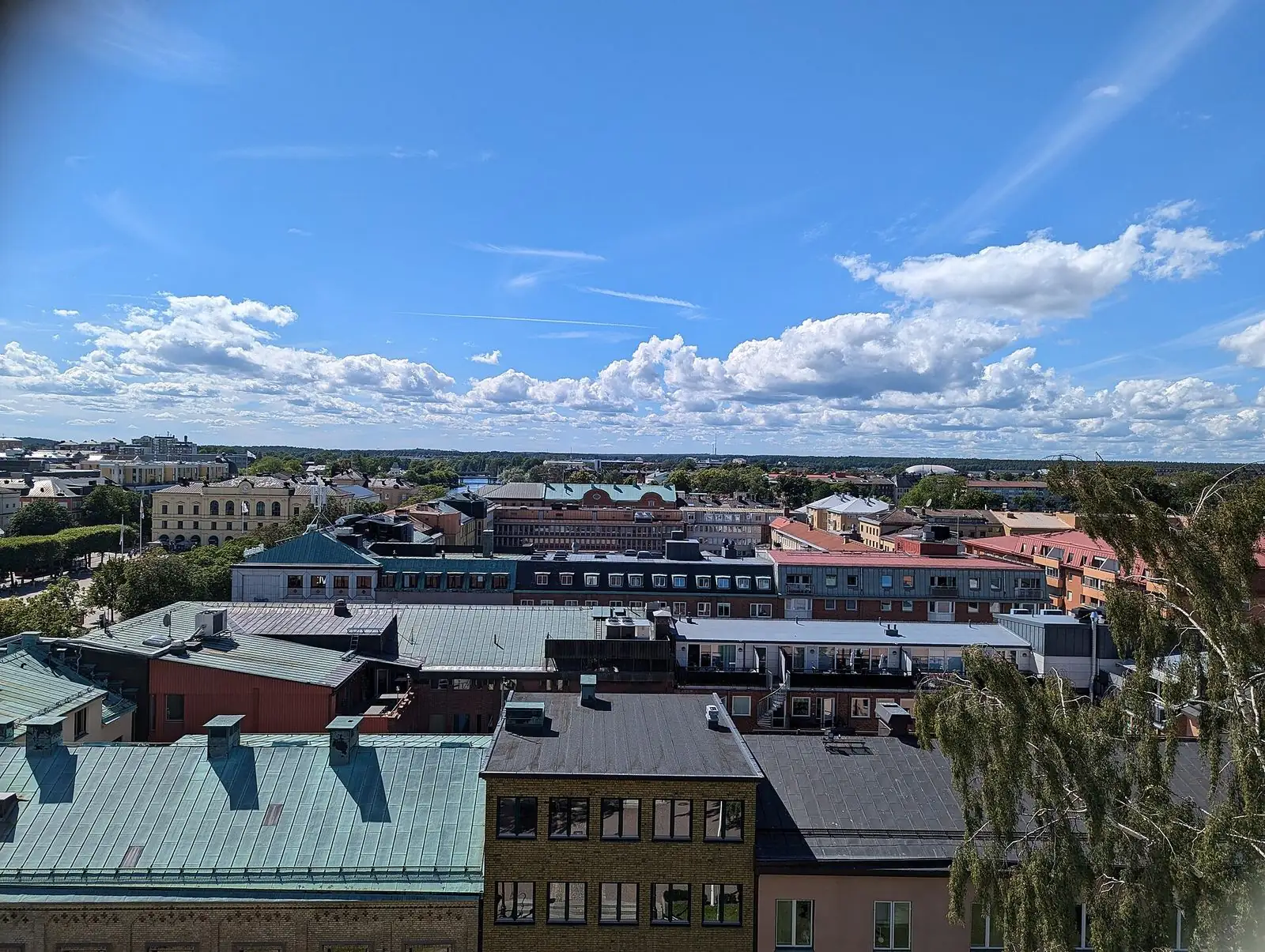 Utsikt över Karlstad