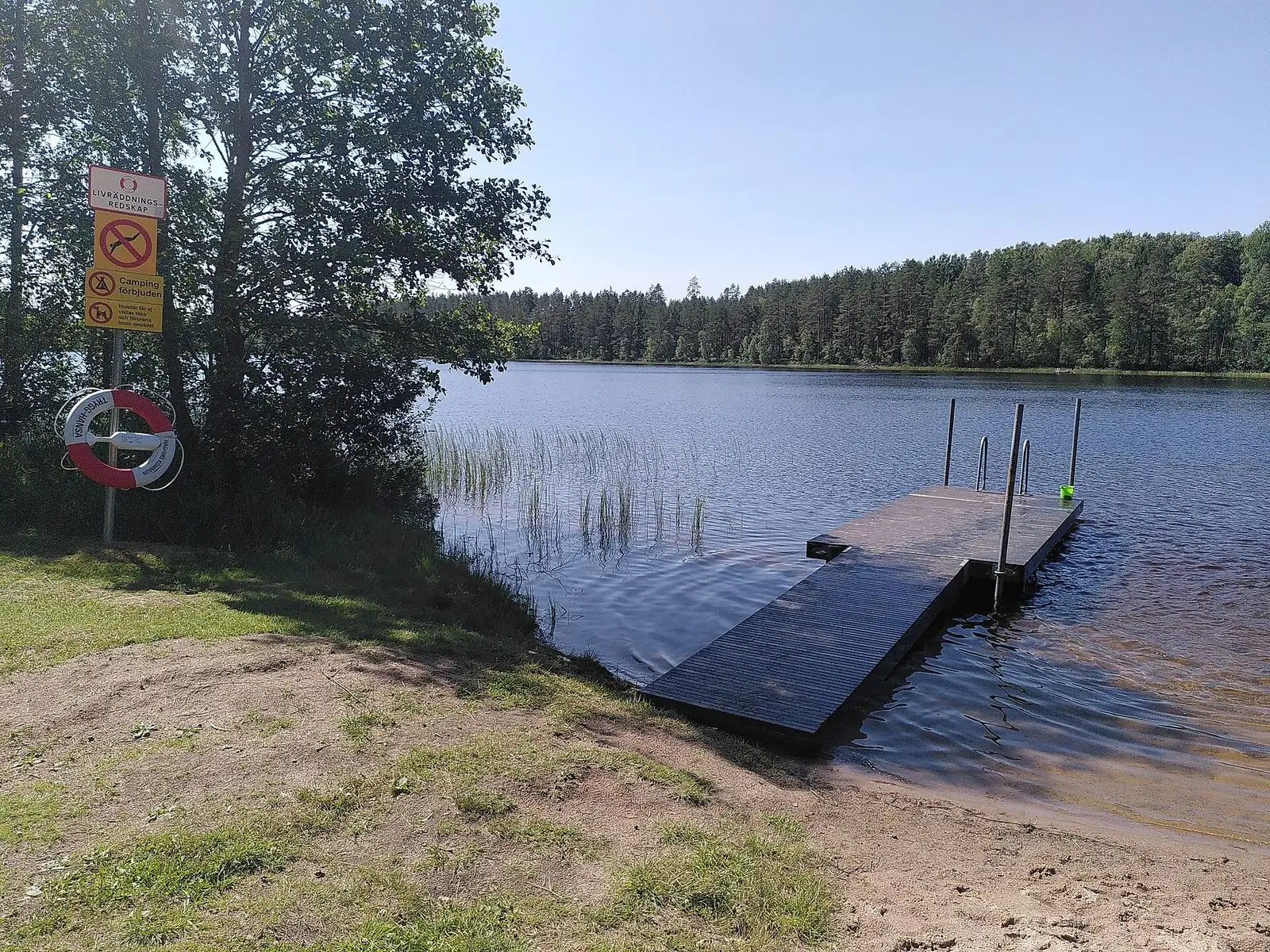 Sjö vid Hagfors