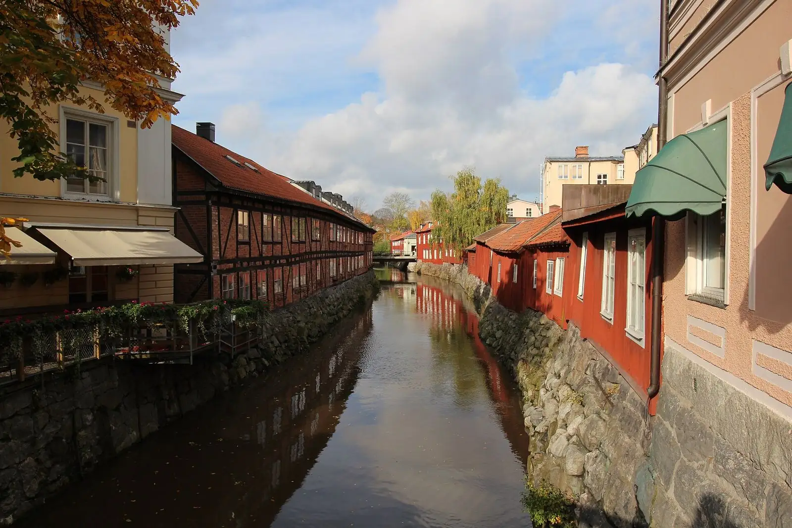 Svartån genom centrala Västerås