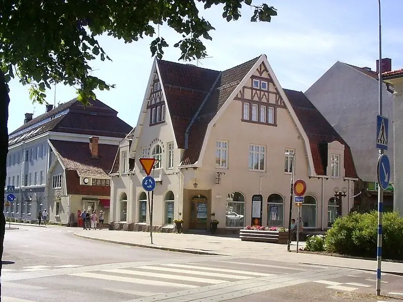 Byggnader i centrala Mora