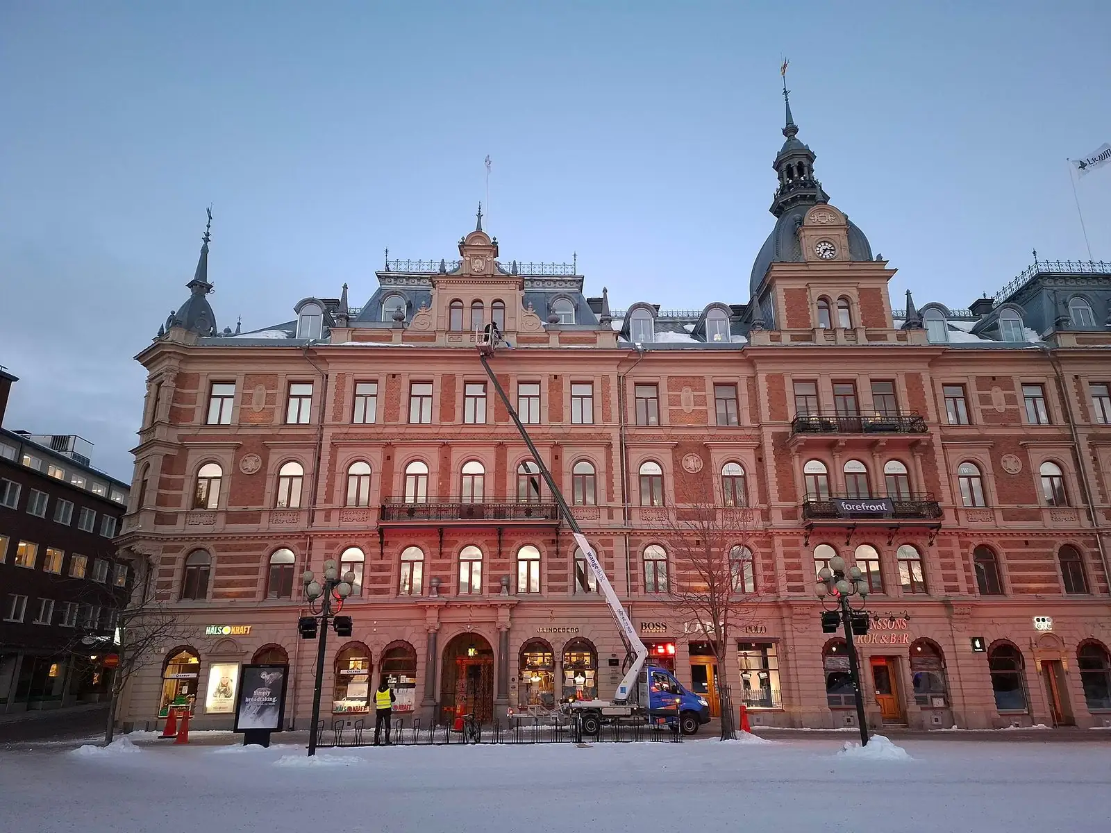Stenhus i Sundsvalls centrum