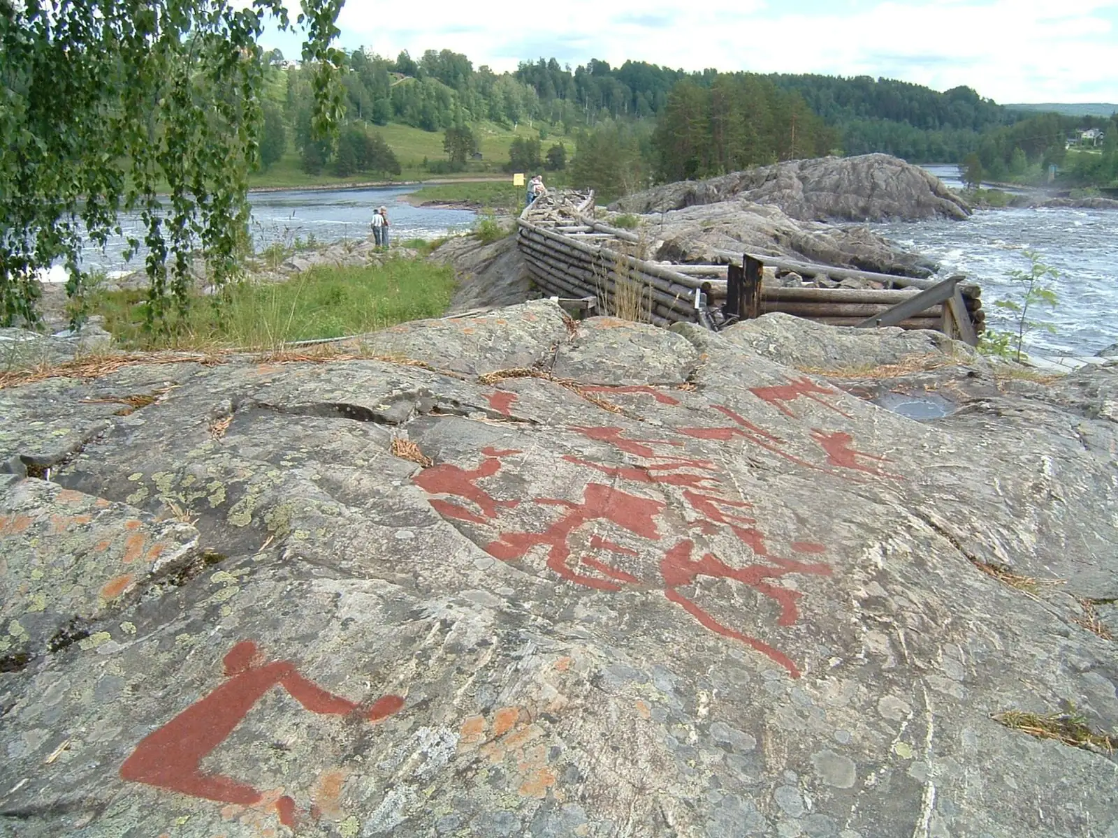 Hällristningar vid Nämforsen