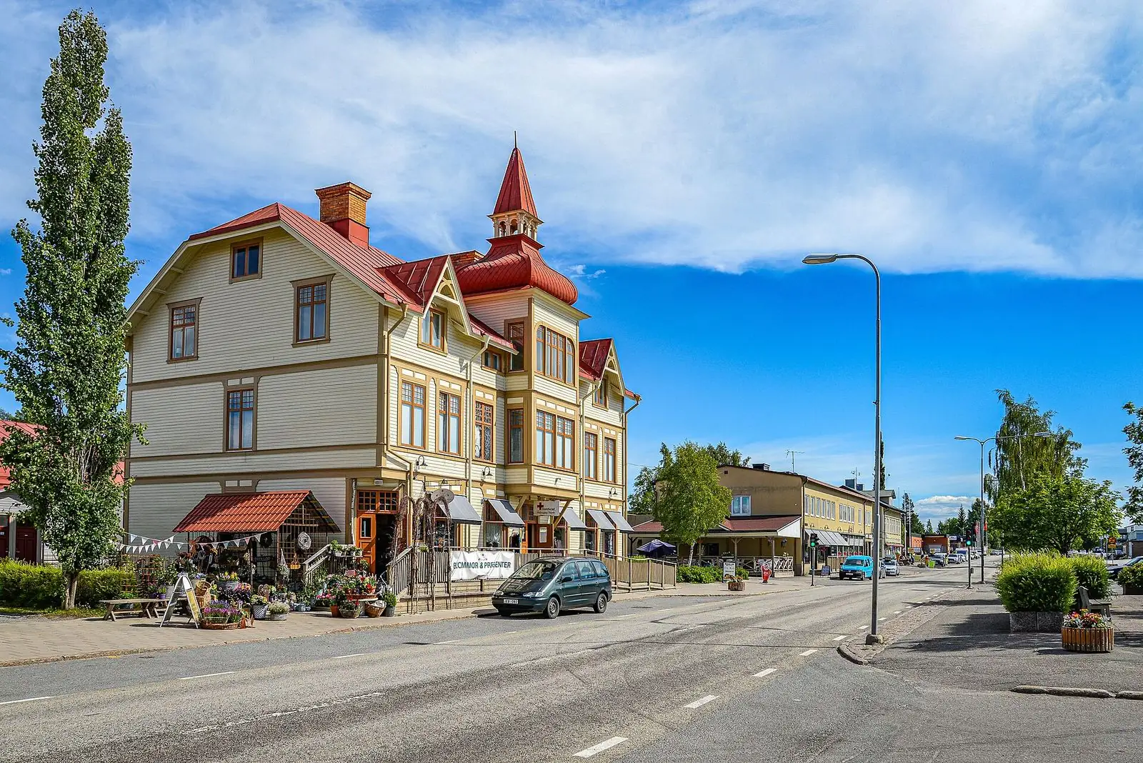 Gammalt hus i Bräcke