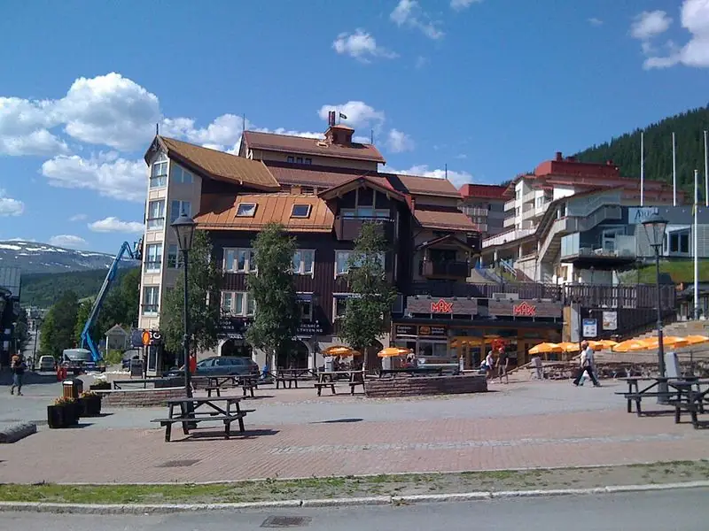 Torget i Åre by