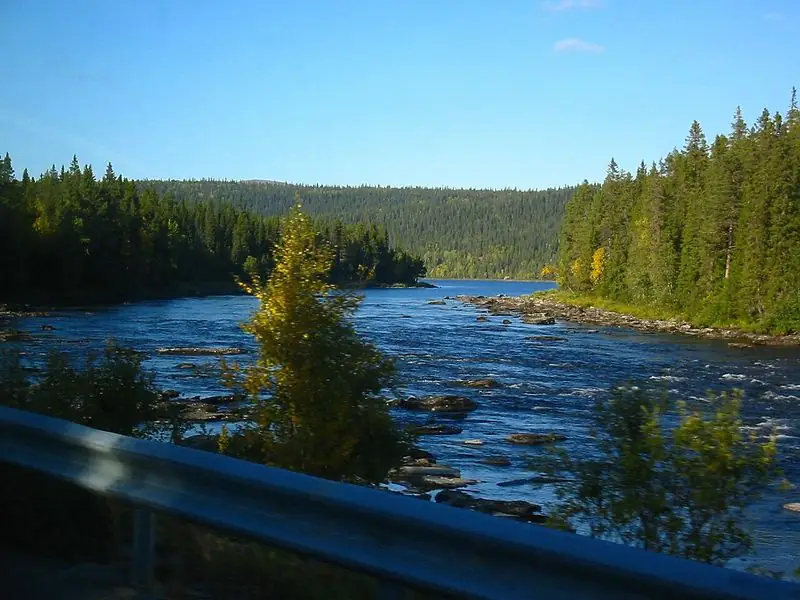 Vindelälven vid Sorsele