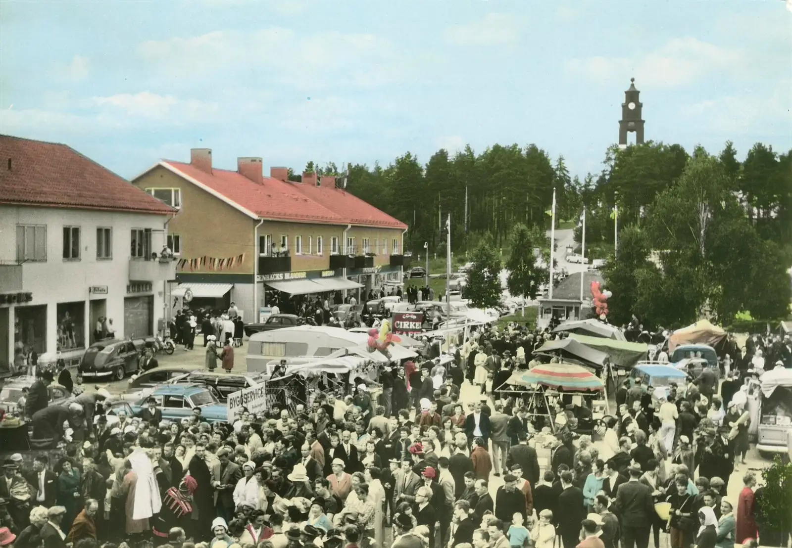 Åsele marknad förr i tiden