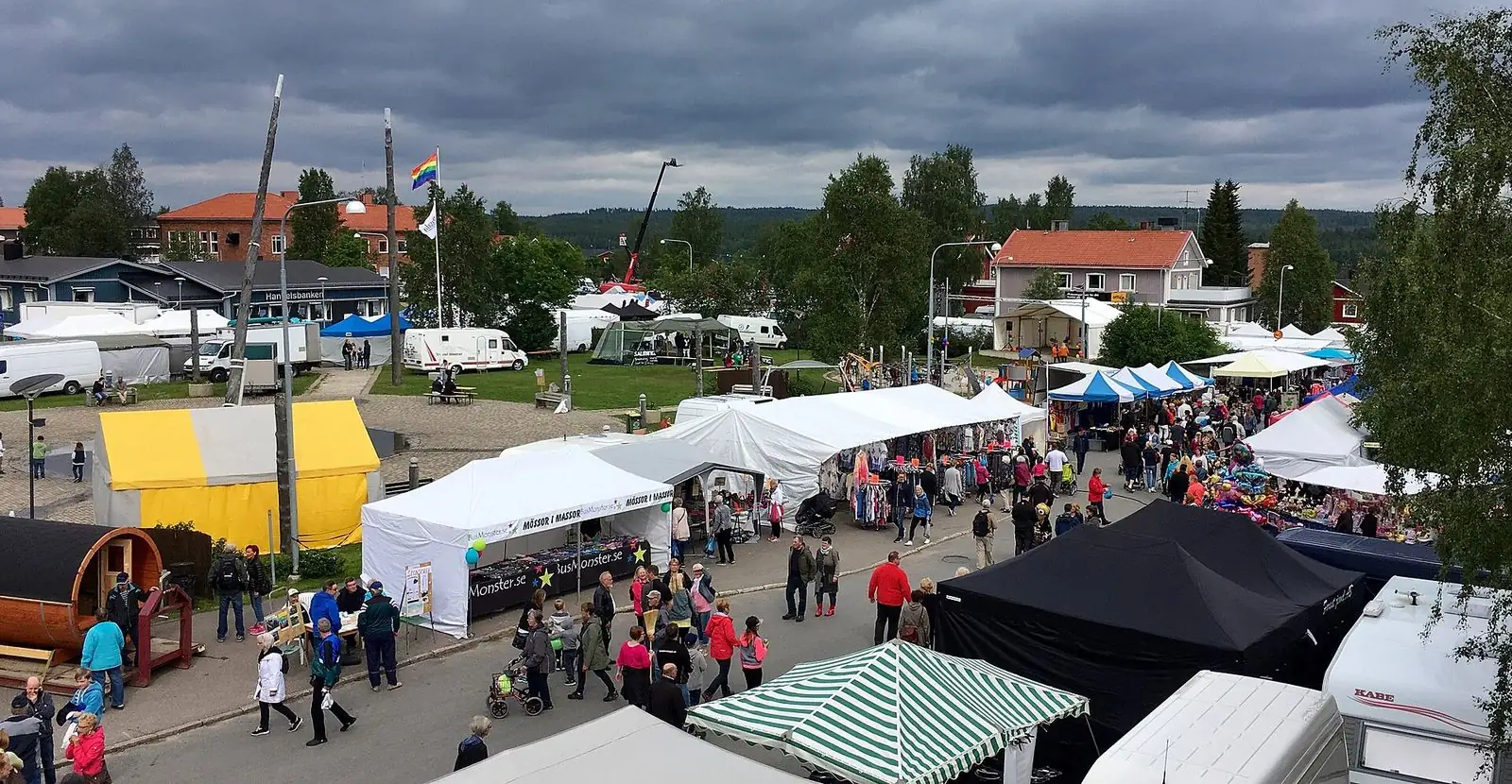 Marknad i Pajala