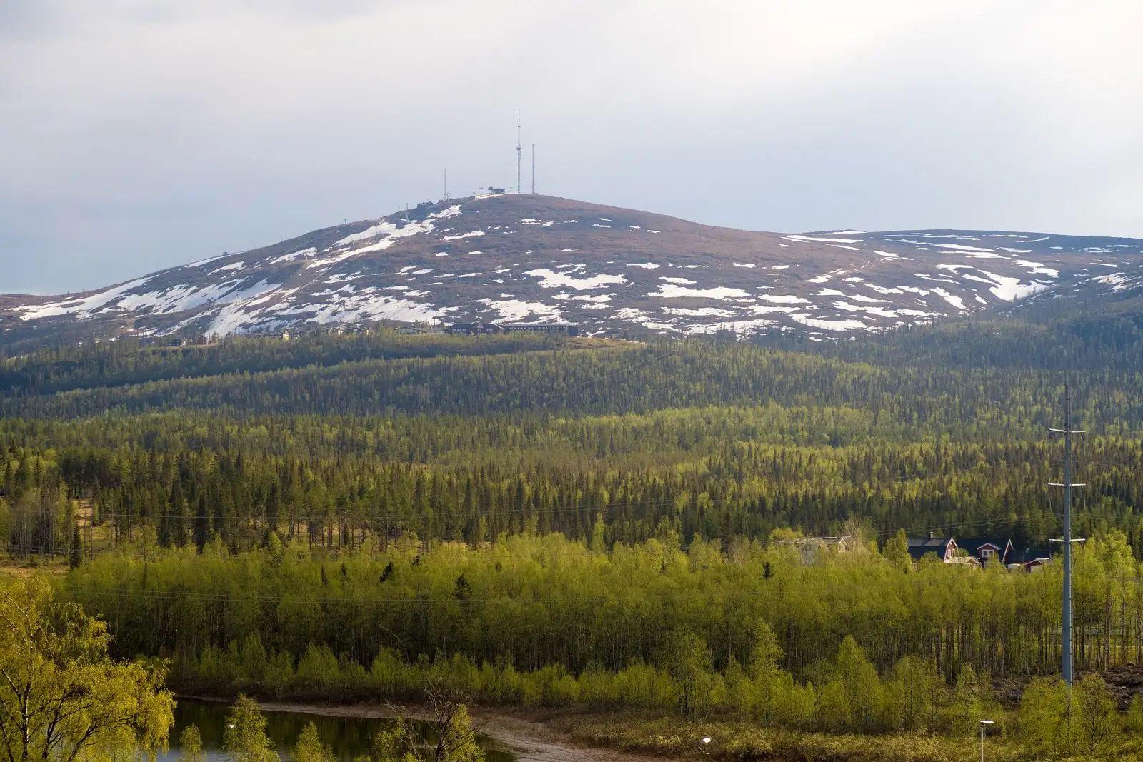 Dundret ovanför Gällivare