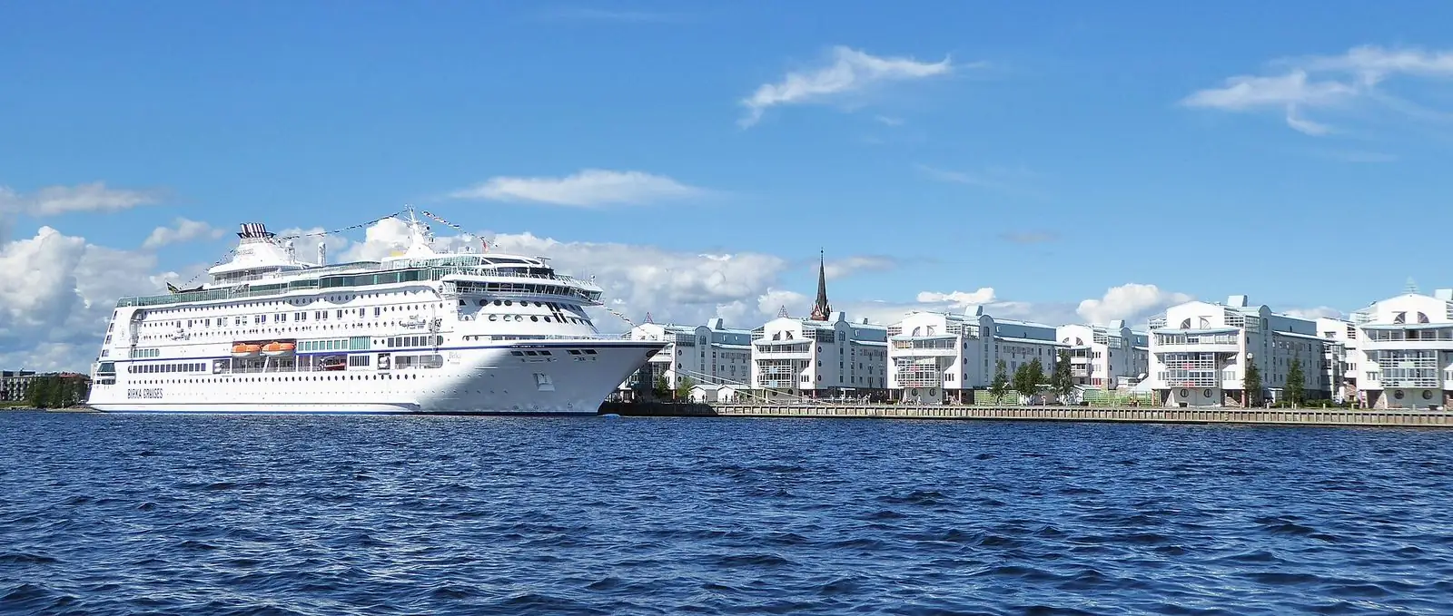 Luleå sett från vattnet