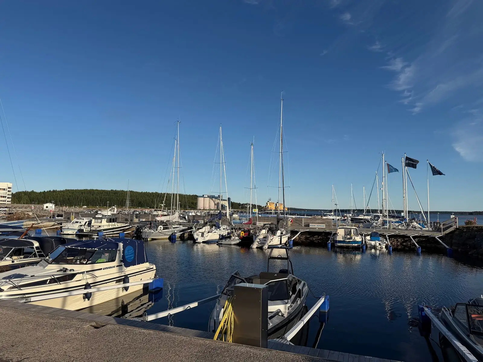 Småbåtshamnen i Luleå